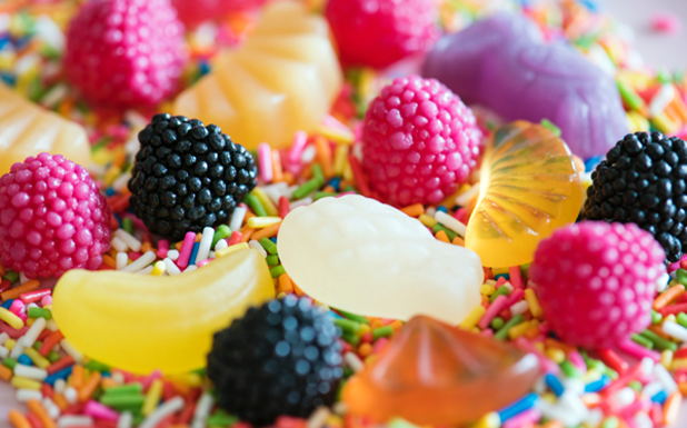 Hidrocolóides alternativos à gelatina, na produção de balas