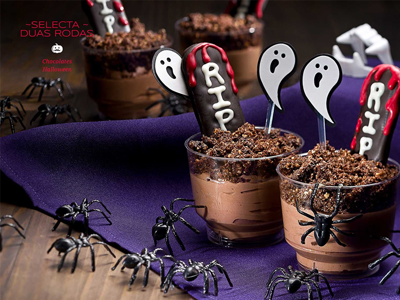 Selecta chocolates apresenta duas receitas de halloween