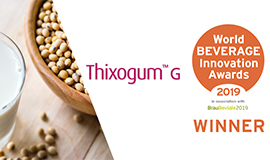 Thixogum G: a solução premiada da Nexira para bebidas plant based