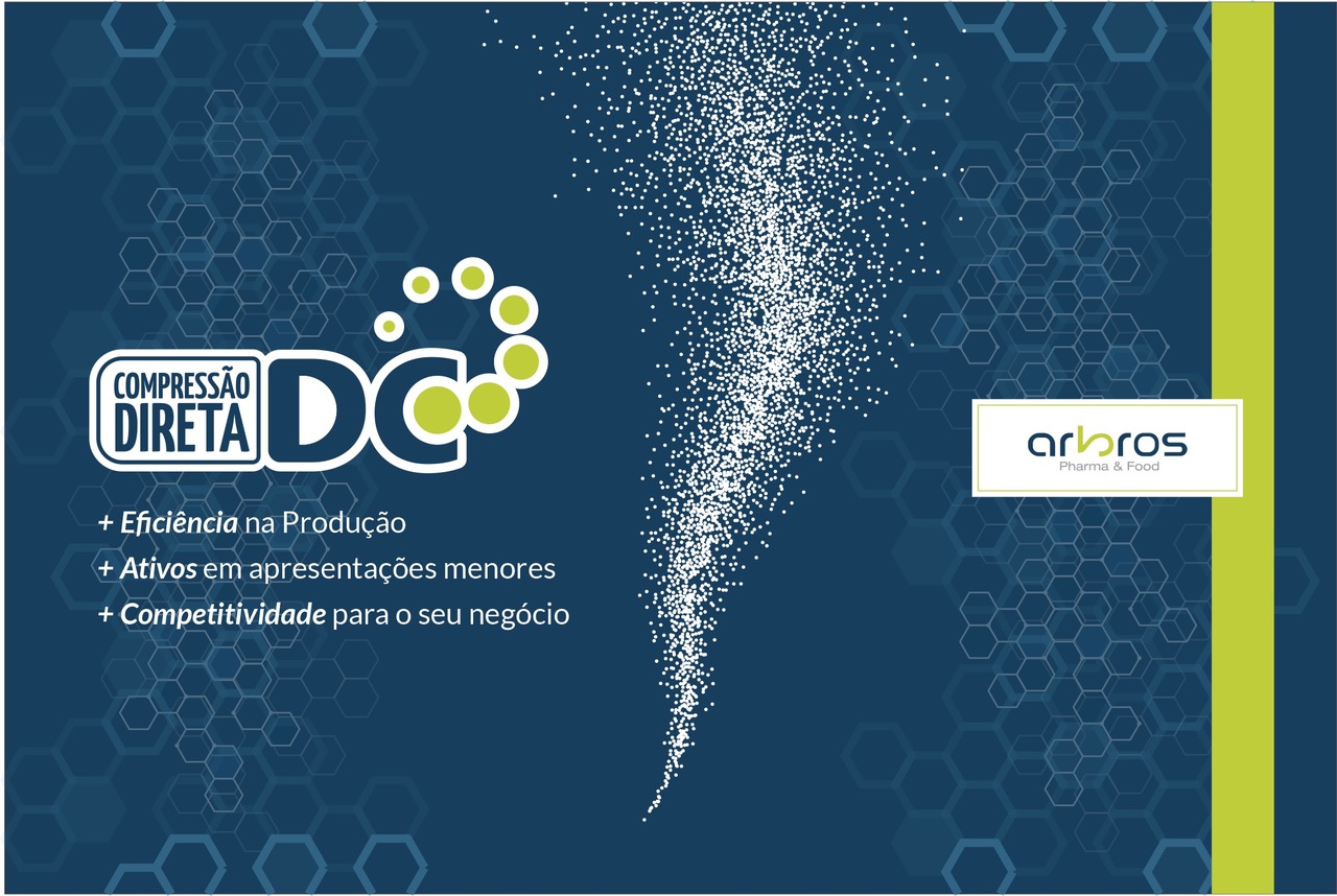 Tecnologia exclusiva de compressão direta amplia possibilidades do mercado de suplementos