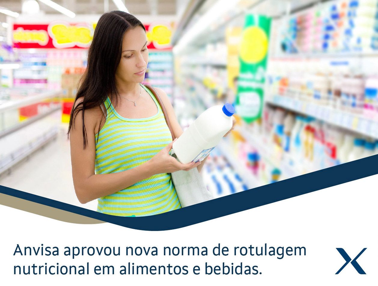 Anvisa aprova norma sobre rotulagem nutricional