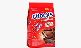 Chocks Isabela ganha novidades com chocolate de verdade