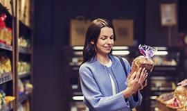 44% dos lançamentos de produtos  de panificação possuem claim de  “rótulo limpo” ou “livre de”