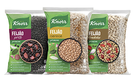 BR Brands lança linha de feijão premium da Knorr