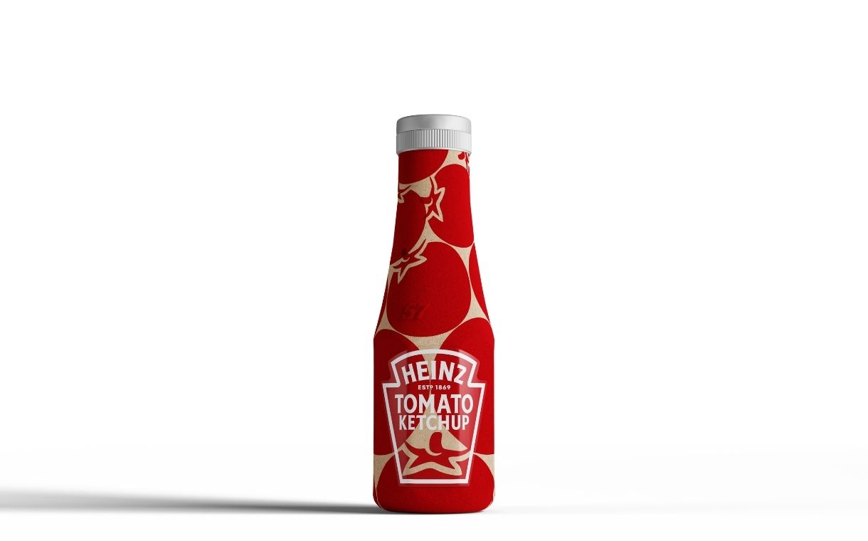 Kraft Heinz testa garrafa de ketchup feita em papel