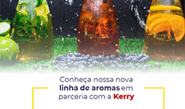 Conheça linha de aromas Vogler em parceria com a Kerry