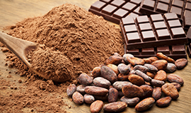 Os produtos derivados do cacau
