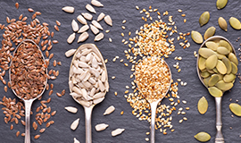 O uso de sementes na indústria de alimentos