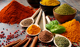 Especiarias – Ingredientes estratégicos para realçar o sabor