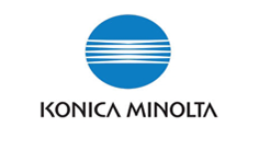Konica sliding logo